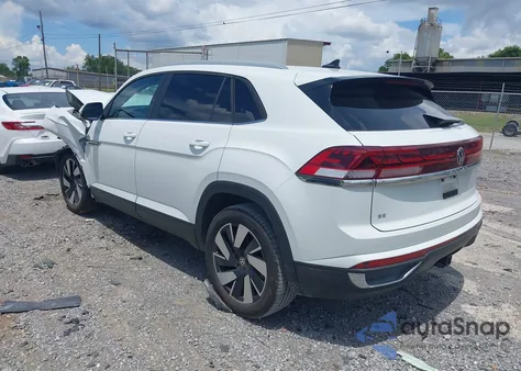 2025 Volkswagen Atlas Cross Sport 2.0T Se W/Technology из США, поврежденный, VIN 1V2JE2CA1SC203629